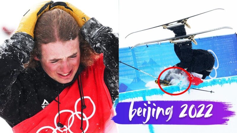 Фрістайліст врізався в&nbsp;оператора під час стрибка на&nbsp;Олімпіаді: інцидент потрапив на&nbsp;відео