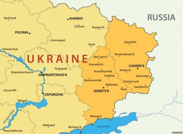 В  РФ официально назвали границы признания &laquo;ЛДНР&raquo;