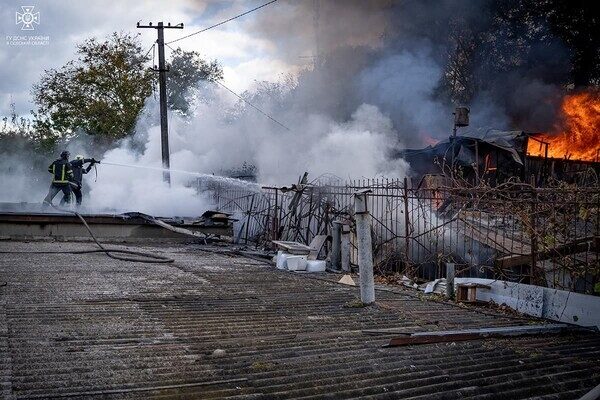 В Одессе на пожаре погиб мужчина