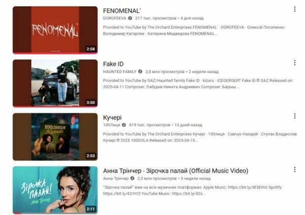 Допоміг Потап: Надя Дорофєєва &laquo;зіштовхнула&raquo; з&nbsp;вершини хіт-параду росіян
