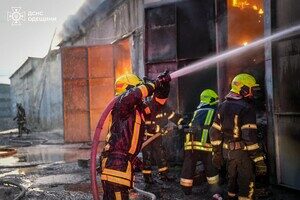 Масштабный пожар в Одесском районе: горел рынок "7-й километр"