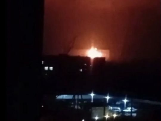 Донецьк та&nbsp;низка міст окупованого Донбасу знеструмлені внаслідок нальоту дронів на&nbsp;місцеві ТЕС (відео)