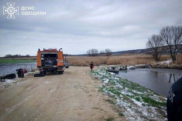 Гибель на реке: в Одесской области провалился под лед мужчина