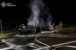 В Одесском районе после ДТП горели автомобили: погиб человек, есть пострадавшие